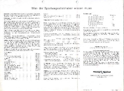 Triumph- Spitfire MK I bzw. Spitfire 4 D(Rückseite)